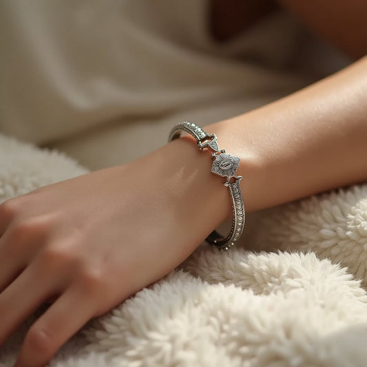 Sterling Silver Jewelry for Women : Bangles, Rings, Indian styles and more