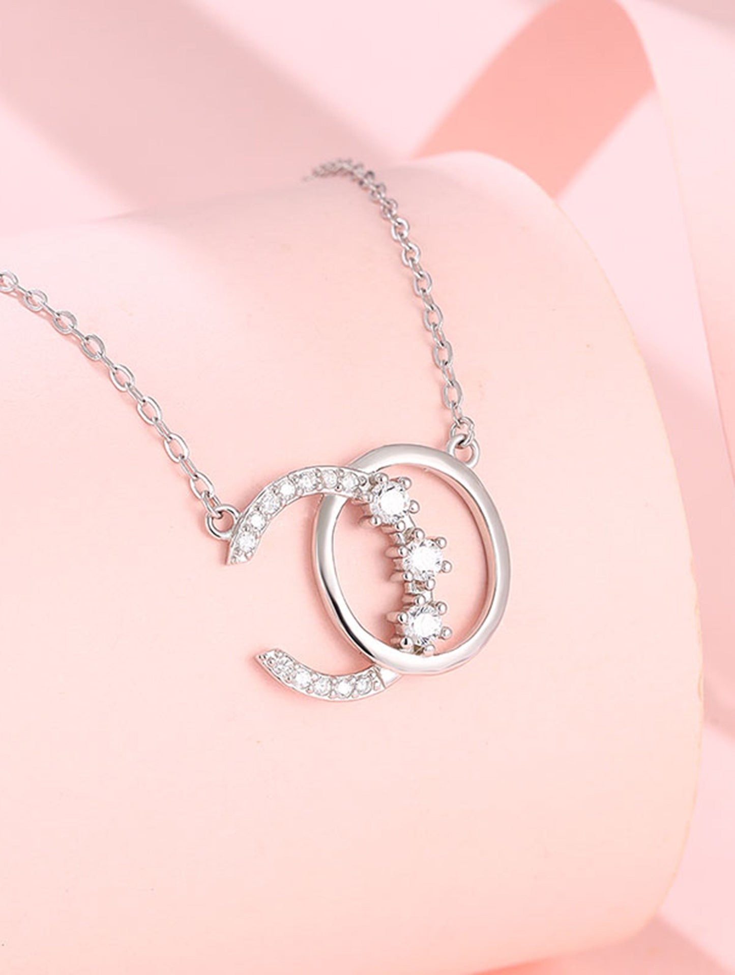SILVER CHARM CONNECT CHAIN (Chain + Pendant) (ID:1111)