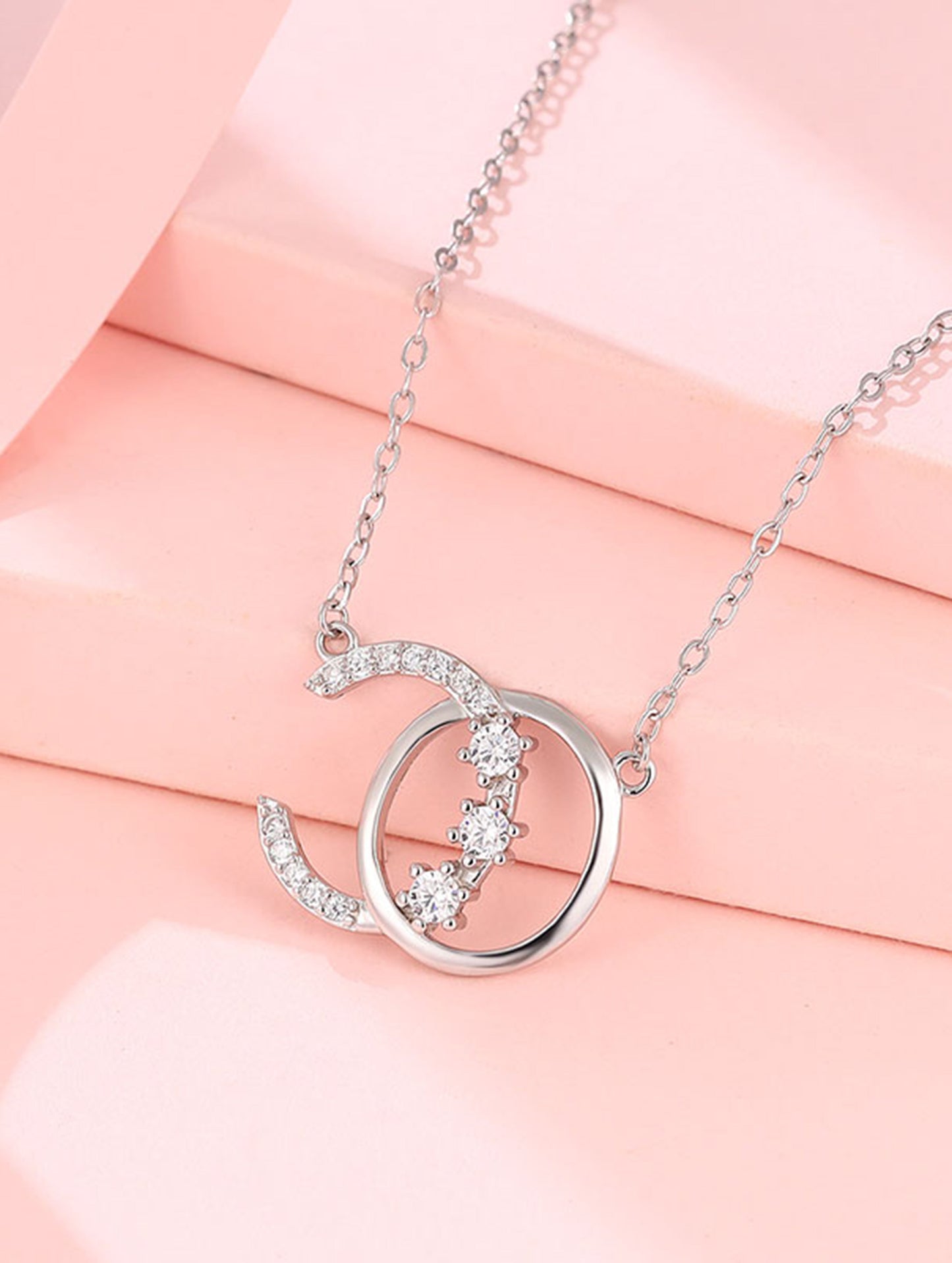 SILVER CHARM CONNECT CHAIN (Chain + Pendant) (ID:1111)